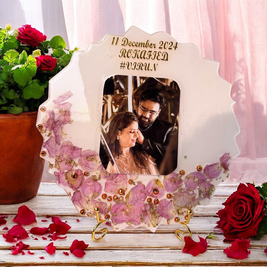 Rokafied Love – Customized Varmala Resin Frame
